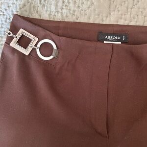 Stretchy pants middle rise ABSOLU Paris size 38/6-4